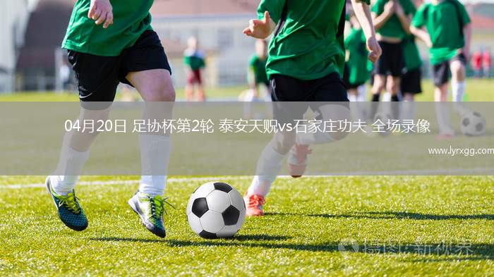 04月20日 足协杯第2轮 泰安天贶vs石家庄功夫 全场录像